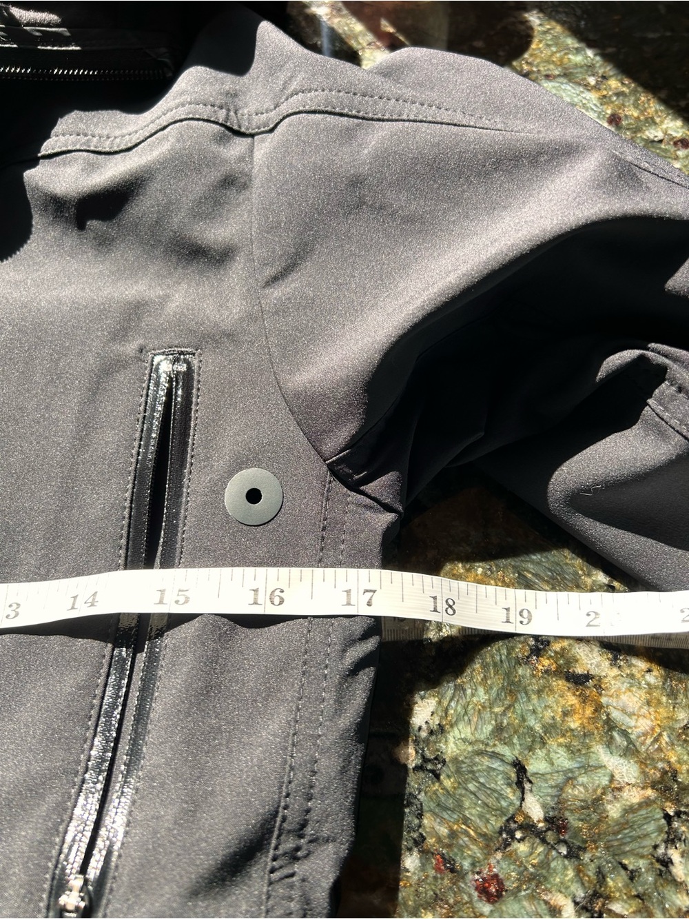 Stella McCartney x Adidas Run Trail Hoodie Jacket in Black. Jogging. Layered. XS - Picture 5 of 12